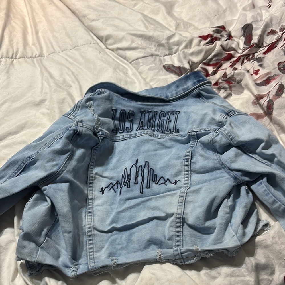 VIP distressed Jean Jacket for Kids